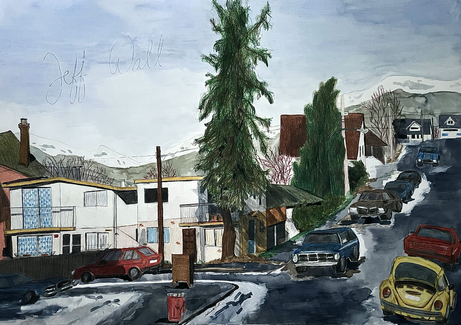 Contemporary landscape